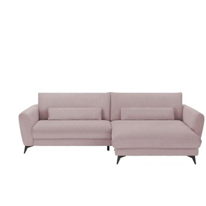 Kollektion Kraft Ecksofa Cordstoff Amina - rosa/pink - Materialmix - 288 cm - 81 cm - cm 194,0 | Möbel Kraft