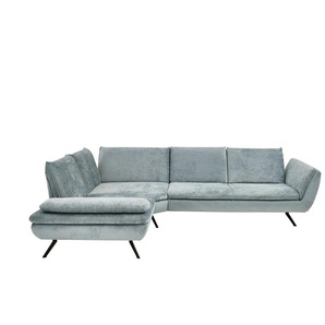Kollektion Kraft Ecksofa Luca - türkis/petrol - Materialmix - 236 cm - 88 cm - cm 314,0 | Möbel Kraft