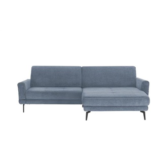 Kollektion Kraft Ecksofa Mike - blau - Materialmix - 251 cm - 86 cm - cm 180,0 | Möbel Kraft