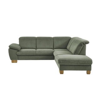 Kollektion Kraft Ecksofa Raica-S - grün - Materialmix - 266 cm - 91 cm - cm 243,0 | Möbel Kraft