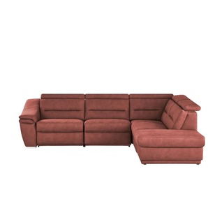 Kollektion Kraft Ecksofa - rot - Materialmix - 294 cm - 84 cm - cm 245,0 | Möbel Kraft