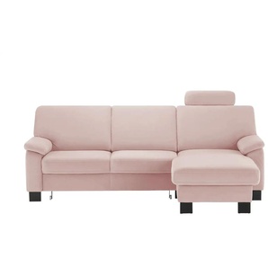 Kollektion Kraft Ecksofa Veit - rosa/pink - Materialmix - 232 cm - 90 cm - cm 168,0 | Möbel Kraft