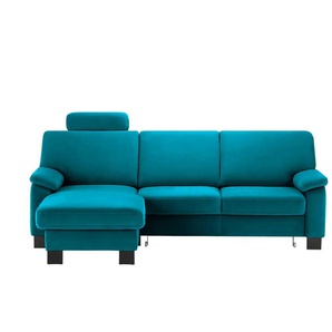 Kollektion Kraft Ecksofa Veit - türkis/petrol - Materialmix - 232 cm - 90 cm - cm 168,0 | Möbel Kraft