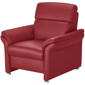 Kollektion Kraft Ledersessel Leder Manon - rot - Materialmix - 98 cm - 94 cm - cm 92,0 | Möbel Kraft