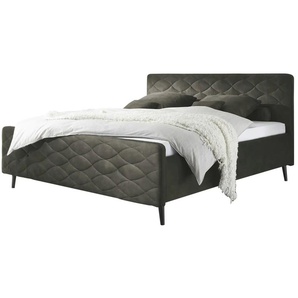 Kollektion Kraft Polsterbettgestell Mariano A - braun - Materialmix - 189 cm - 108 cm | Möbel Kraft