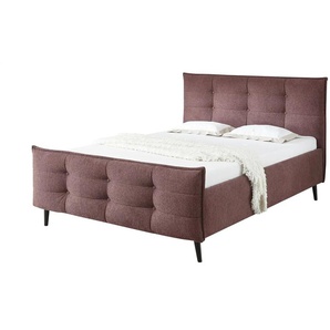 Kollektion Kraft Polsterbettgestell Mariano B - rosa/pink - Materialmix - 149 cm - 108 cm | Möbel Kraft