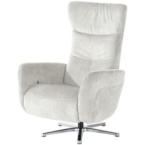 Kollektion Kraft Relaxsessel  Sabine - weiß - Materialmix - 76 cm - 110 cm - 83 cm | Möbel Kraft