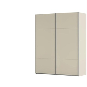 Kollektion Kraft Schwebetürenschrank inklusive Zubehör - beige - Materialmix - 181 cm - 223 cm - cm 68,0 | Möbel Kraft