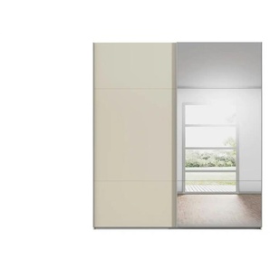Kollektion Kraft Schwebetürenschrank inklusive Zubehör - beige - Materialmix - 201 cm - 223 cm - cm 68,0 | Möbel Kraft