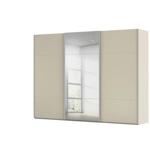 Kollektion Kraft Schwebetürenschrank inklusive Zubehör - beige - Materialmix - 301 cm - 223 cm - cm 68,0 | Möbel Kraft