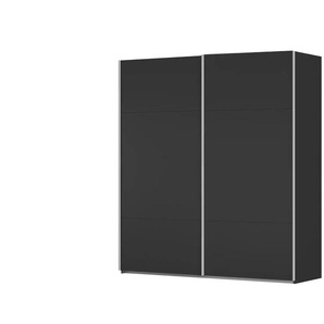 Kollektion Kraft Schwebetürenschrank inklusive Zubehör - schwarz - Materialmix - 181 cm - 223 cm - cm 68,0 | Möbel Kraft