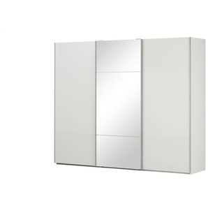 Kollektion Kraft Schwebetürenschrank inklusive Zubehör - weiß - Materialmix - 271 cm - 223 cm - cm 68,0 | Möbel Kraft