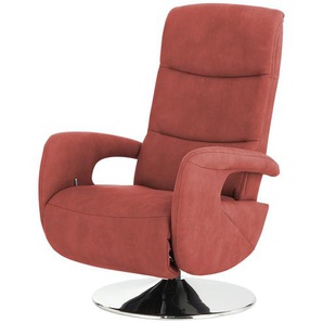 Kollektion Kraft Sessel mit Relaxfunktion Franzi-S - orange - Materialmix - 71 cm - 110 cm - 83 cm | Möbel Kraft