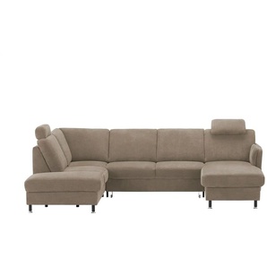 Kollektion Kraft Wohnlandschaft - braun - Materialmix - 305 cm - 90 cm - cm 200,0 | Möbel Kraft