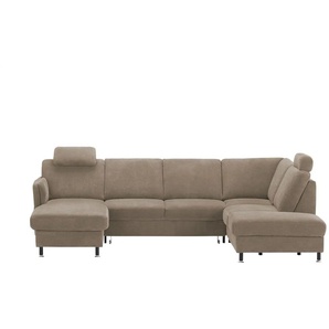 Kollektion Kraft Wohnlandschaft - braun - Materialmix - 305 cm - 90 cm - cm 200,0 | Möbel Kraft