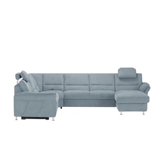 Kollektion Kraft Wohnlandschaft Donald - blau - Materialmix - 335 cm - 89 cm - cm 262,0 | Möbel Kraft