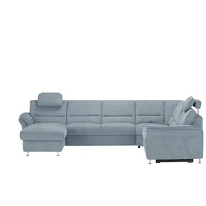 Kollektion Kraft Wohnlandschaft Donald - blau - Materialmix - 335 cm - 89 cm - cm 262,0 | Möbel Kraft
