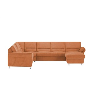 Kollektion Kraft Wohnlandschaft Donald - orange - Materialmix - 335 cm - 89 cm - cm 262,0 | Möbel Kraft