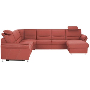 Kollektion Kraft Wohnlandschaft Donald - rot - Materialmix - 330 cm - 89 cm - cm 262,0 | Möbel Kraft