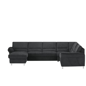 Kollektion Kraft Wohnlandschaft Donald - schwarz - Materialmix - 335 cm - 89 cm - cm 262,0 | Möbel Kraft