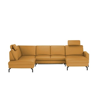 Kollektion Kraft Wohnlandschaft Grace - orange - Materialmix - 332 cm - cm 220,0 | Möbel Kraft