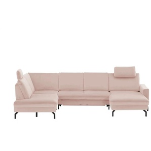 Kollektion Kraft Wohnlandschaft Grace - rosa/pink - Materialmix - 332 cm - 89 cm - cm 220,0 | Möbel Kraft