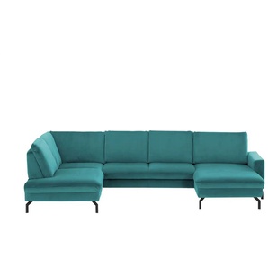Kollektion Kraft Wohnlandschaft Grace - türkis/petrol - Materialmix - 332 cm - 89 cm - cm 220,0 | Möbel Kraft