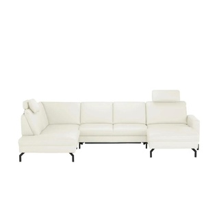 Kollektion Kraft Wohnlandschaft Grace - weiß - Materialmix - 332 cm - cm 220,0 | Möbel Kraft