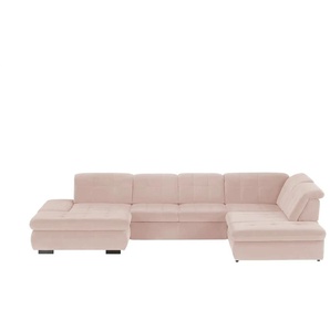 Kollektion Kraft Wohnlandschaft - rosa/pink - Materialmix - 382 cm - 102 cm - cm 260,0 | Möbel Kraft