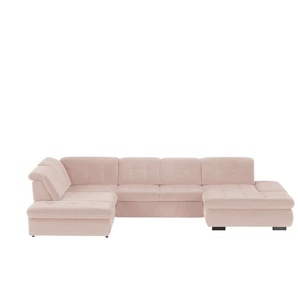 Kollektion Kraft Wohnlandschaft - rosa/pink - Materialmix - 382 cm - 102 cm - cm 260,0 | Möbel Kraft