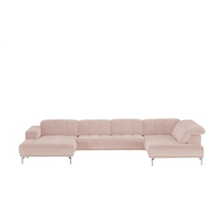 Kollektion Kraft Wohnlandschaft Sarina - rosa/pink - Materialmix - 383 cm - 75 cm - cm 212,0 | Möbel Kraft