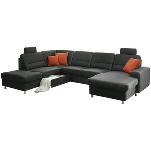 Kollektion Kraft Wohnlandschaft Steel Marc - grau - Materialmix - 311 cm - 85 cm - cm 234,0 | Möbel Kraft