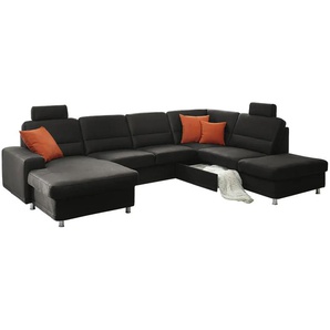 Kollektion Kraft Wohnlandschaft Steel Marc - grau - Materialmix - 311 cm - 85 cm - cm 234,0 | Möbel Kraft
