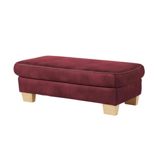 Kollektion Kraft XXL - Hocker Beata - rot - Materialmix - 130 cm - 45 cm - cm 65,0 | Möbel Kraft