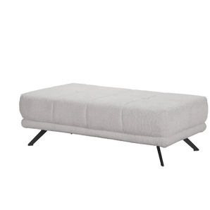 Kollektion Kraft XXL - Hocker Joel - grau - Materialmix - 137 cm - 43 cm - cm 73,0 | Möbel Kraft