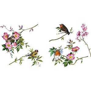 KOMAR Fensterbild Spring Fever Fensterbilder 31x31 cm (Breite x Höhe), selbsthaftend Gr. B/L: 31 cm x 31 cm, bunt Fensterdekoration