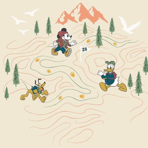 Komar Vliestapete Mickey Meets the Mountain, 300x280 cm (Breite x Höhe)
