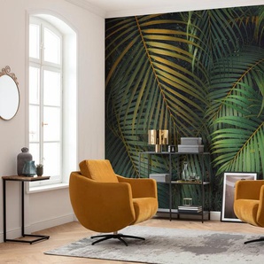 KOMAR Fototapete Vlies - Amazon Fern Größe 400 x 250 cm Tapeten Gr. Rollen: 1 St., grün Fototapeten Blumen