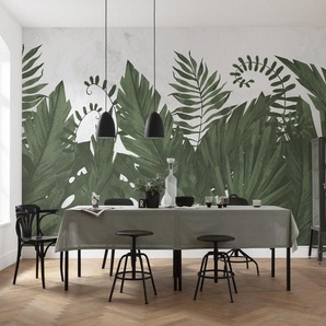 Komar Fototapete Vlies Fototapete - Botanic Harmony - Größe 500 x 250 cm, glatt, bedruckt, (Packung, 1 St)