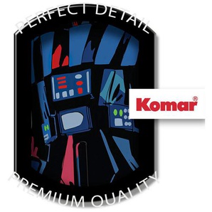 Komar Fototapete Vlies Fototapete - Cyberart by Vader - Größe 100 x 250 cm, glatt, bedruckt, (Packung, 1 St)
