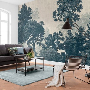 Komar Fototapete Digitaldruck Vlies - Unfading Trees - Größe 400 x 250 cm, glatt, bedruckt, (Packung, 1 St), Wohnzimmer, Schlafzimmer