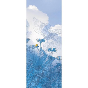 Komar Vliestapete, Blume, 100x250 cm, FSC Mix, Tapeten Shop, Vliestapeten