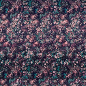 KOMAR Vliestapete Botanique Tapeten 300x280 cm (Breite x Höhe) Gr. B/L: 3 m x 2,8 m, lila (lila, rosa) Türtapeten