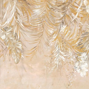KOMAR Vliestapete Coco Champagne Tapeten 400x250 cm (Breite x Höhe), Vliestapete, 100 cm Bahnbreite Gr. B/L: 400 m x 250 m, Rollen: 1 St., bunt Blumentapeten