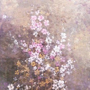 KOMAR Vliestapete Hanami Tapeten Gr. B/L: 200 m x 250 m, Rollen: 1 St., bunt Blumentapeten