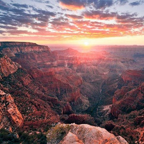 Komar Vliestapete Hefele The Canyon, glatt, naturalistisch