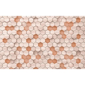 Komar Vliestapete , Holz , 400x250 cm , FSC MIX , Tapeten Shop, Vliestapeten