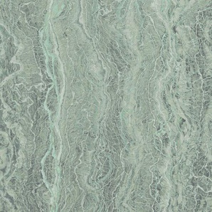 KOMAR Vliestapete Marble Mint Tapeten Gr. B/L: 200 m x 280 m, Rollen: 1 St., grün Steintapeten