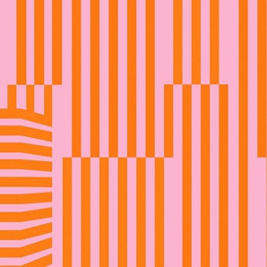 Komar Vliestapete Digitaldruck Vlies - Maximal Minimalism - Größe 300 x 250 cm, glatt, bedruckt, (1 St), Wohnzimmer, Schlafzimmer