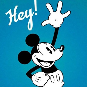 Komar Vliestapete Mickey - Hey, glatt, Comic
